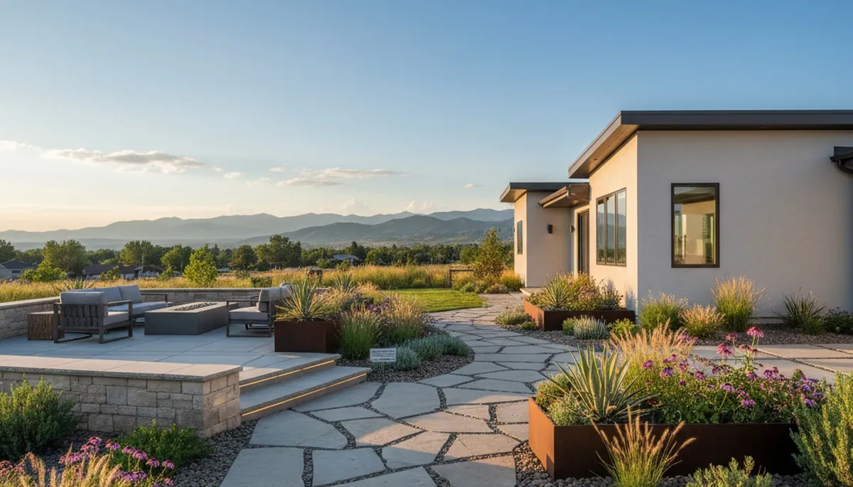 Landscaping crew serving Aurora, CO with professional lawn care and outdoor maintenance services