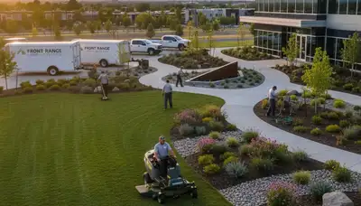 Aurora, CO landscaping services for residential and commercial yard maintenance and design