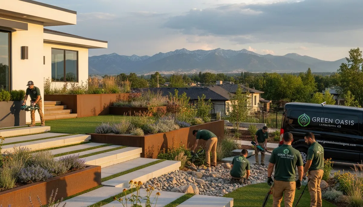 Landscape maintenance service in Aurora, CO for residential and commercial properties