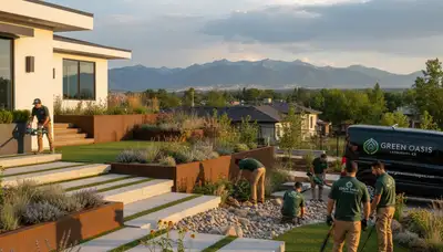 Landscape maintenance service in Aurora, CO for residential and commercial properties