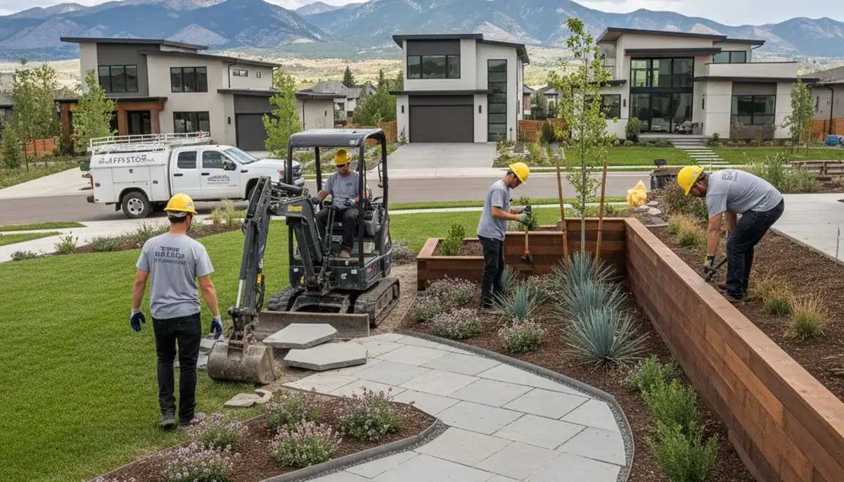 Aurora, CO landscaping services for residential and commercial lawn care and landscape maintenance