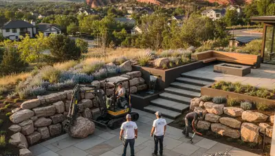 Landscaping crew serving Aurora, CO, with professional yard maintenance and outdoor care