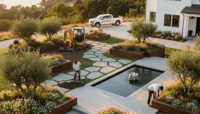 Landscaping service in Aurora, CO for residential and commercial outdoor maintenance and design